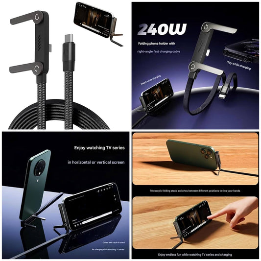 2in1 Type C Cable Fast Charging