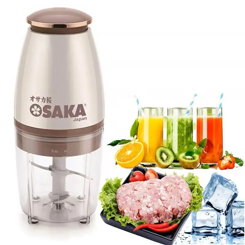 Osaka Multi-Purpose Electric Meat Grinder 700 ml Food Processor for Kitchen