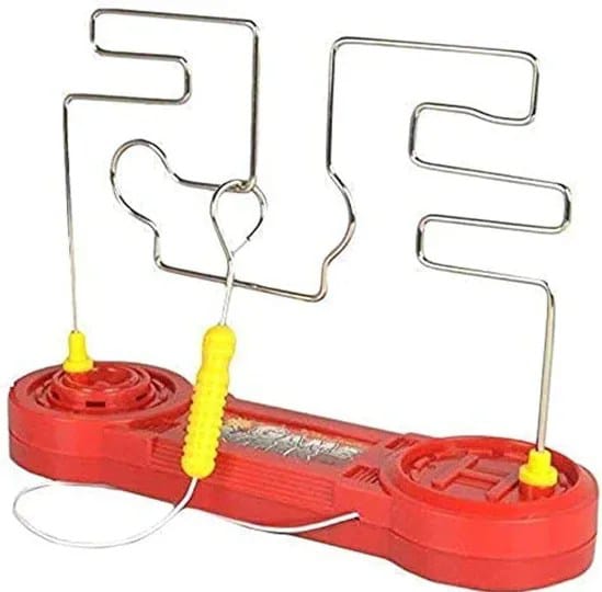 Electric Touch Maze Game,Electric Shock Game, 3-Level Interactive