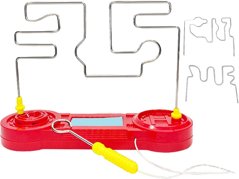 Electric Touch Maze Game,Electric Shock Game, 3-Level Interactive