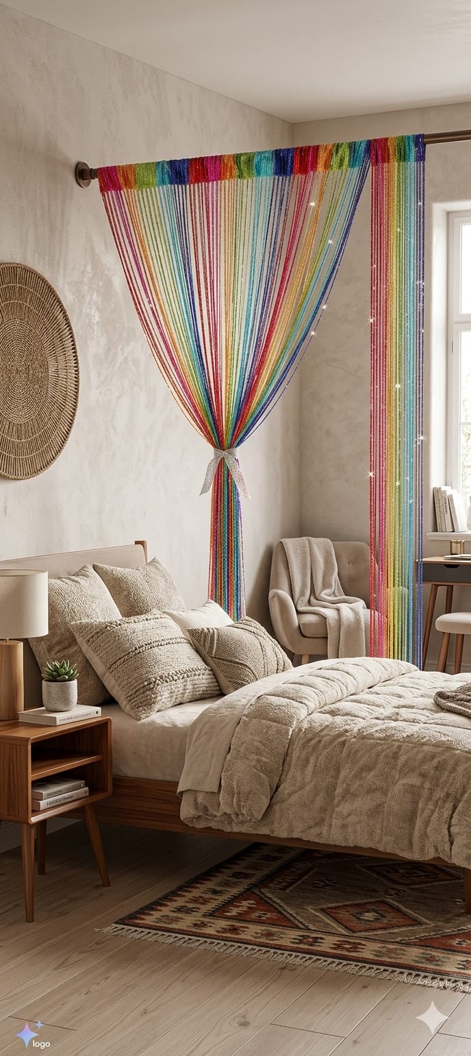 Modern Decorative Door Curtain String door curtain