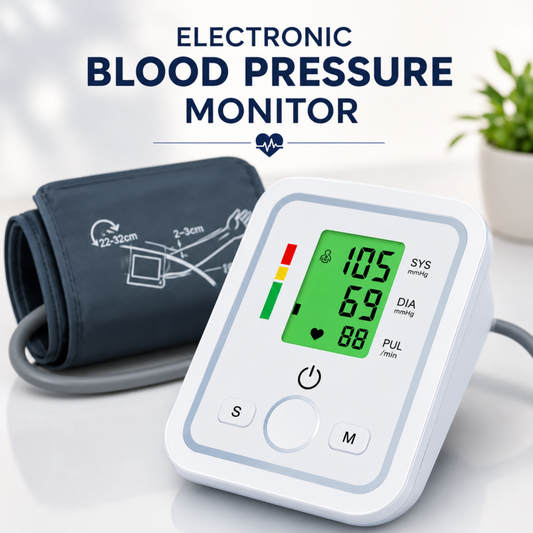 Blood Pressure Monitor | BP Apparatus With USB Power Supply | Automatic BP Machine for Upper Arm