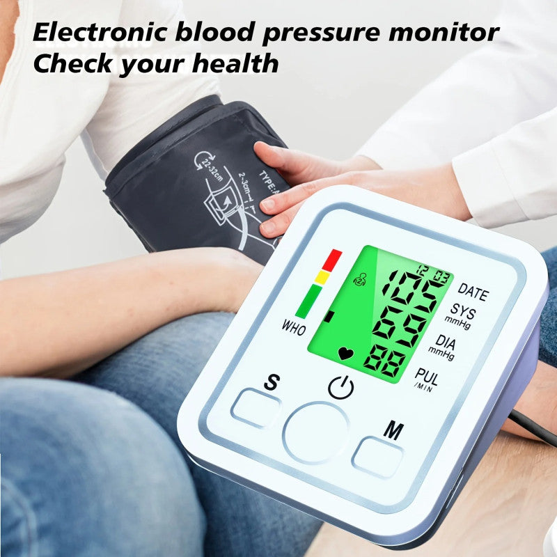 Blood Pressure Monitor | BP Apparatus With USB Power Supply | Automatic BP Machine for Upper Arm