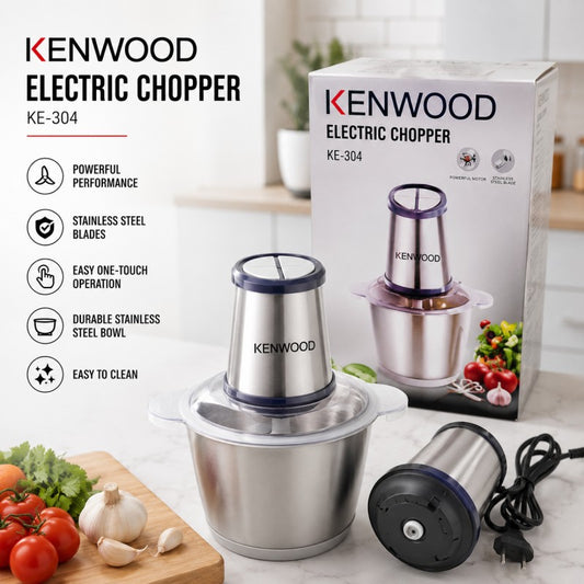 Kenwood Electric Kitchen Chopper 6 Blade Stainless Steel Blender Blender Two Speed Blender