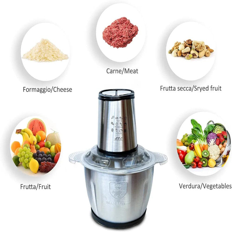 Kenwood Electric Kitchen Chopper 6 Blade Stainless Steel Blender Blender Two Speed Blender