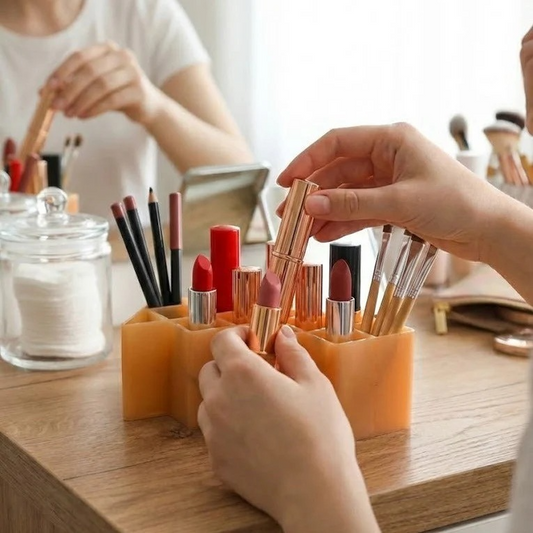 12 Grid Plastic Lipistic Organizer