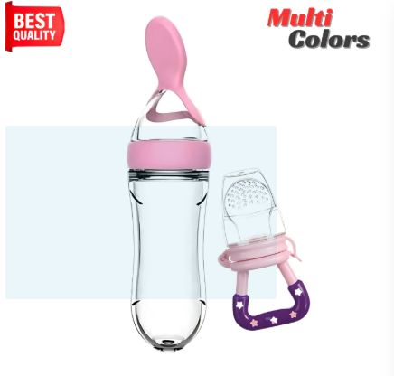 2 in 1 Baby Fruit Pacifier Infant Food Fruits Soft Bite Nipple Feeder Silicon Pacifier