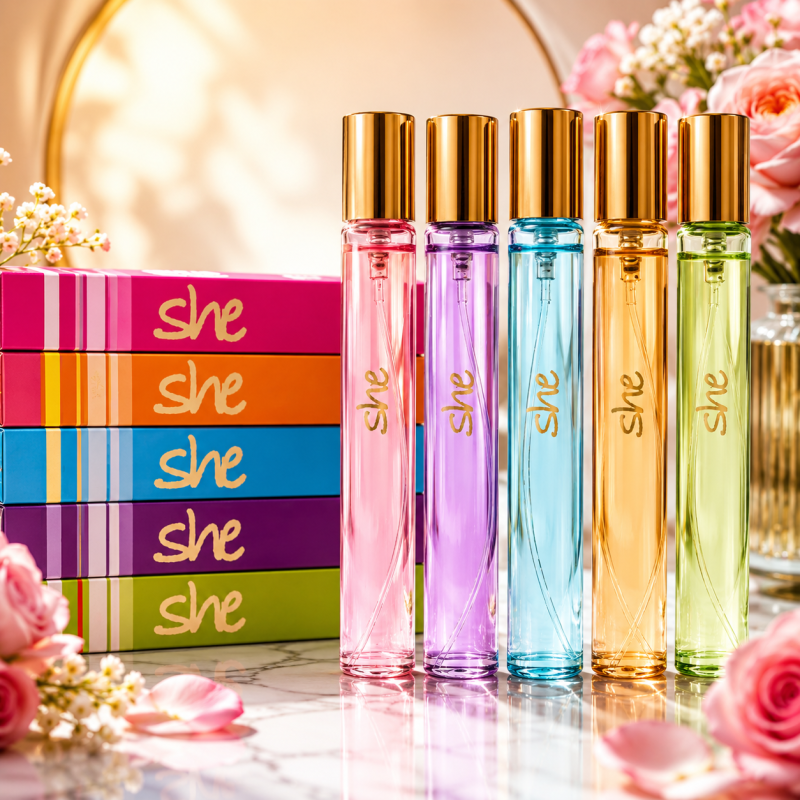 She pen perfume PACK OF 5 IMPORTED LONG LASTING PERFUMES 35ML PERFUMES