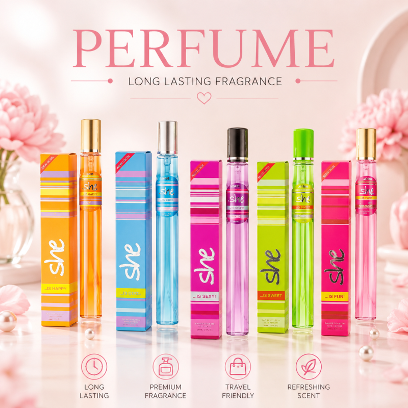 She pen perfume PACK OF 5 IMPORTED LONG LASTING PERFUMES 35ML PERFUMES