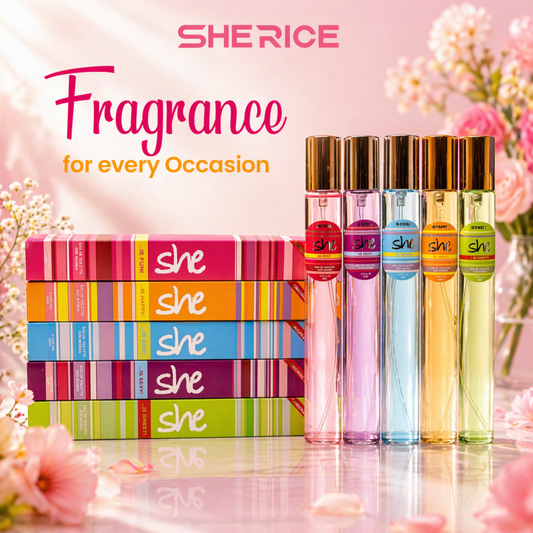 She pen perfume PACK OF 5 IMPORTED LONG LASTING PERFUMES 35ML PERFUMES